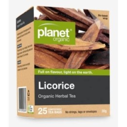 Planet Organic Herbal teabags Licorice (25 bags)