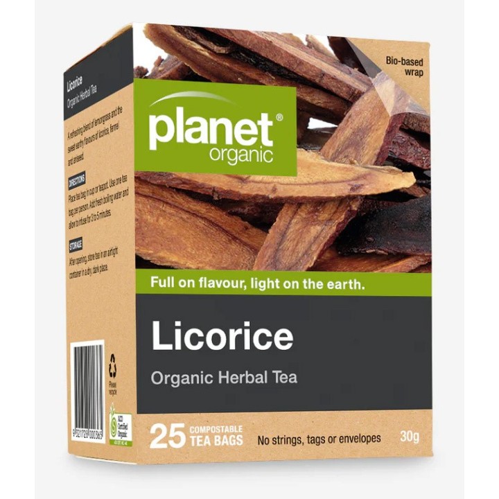Planet Organic Herbal teabags Licorice (25 bags)
