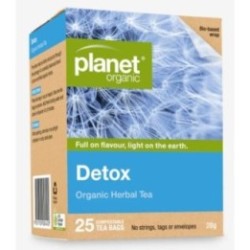 Planet Organic Herbal Teabags Detox (25 bags)