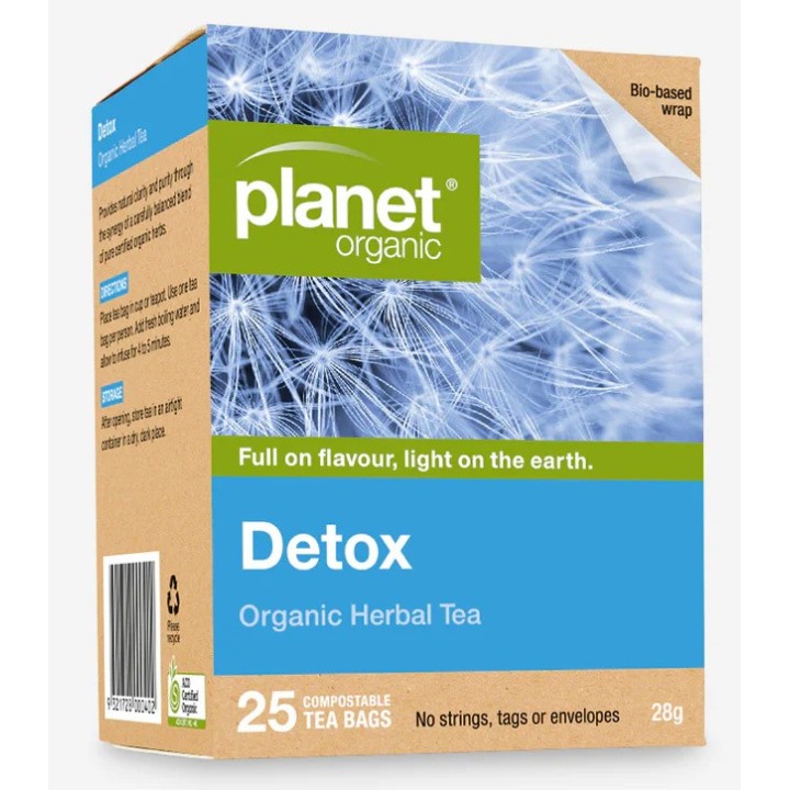 Planet Organic Herbal Teabags Detox (25 bags)