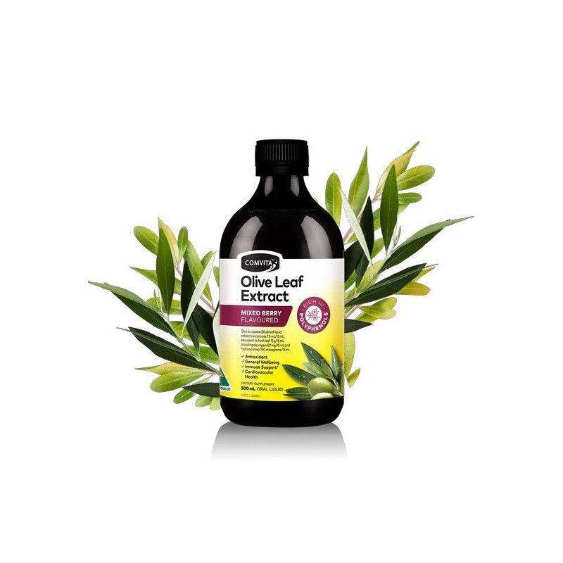 Comvita Olive Leaf Extract Mixed Berry Flavoured 500ml