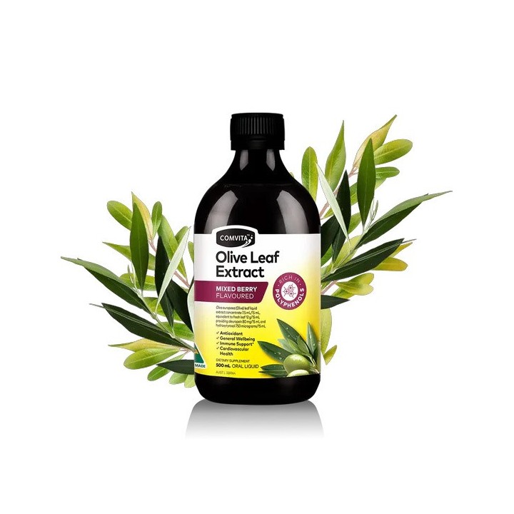 Comvita Olive Leaf Extract Mixed Berry Flavoured 500ml