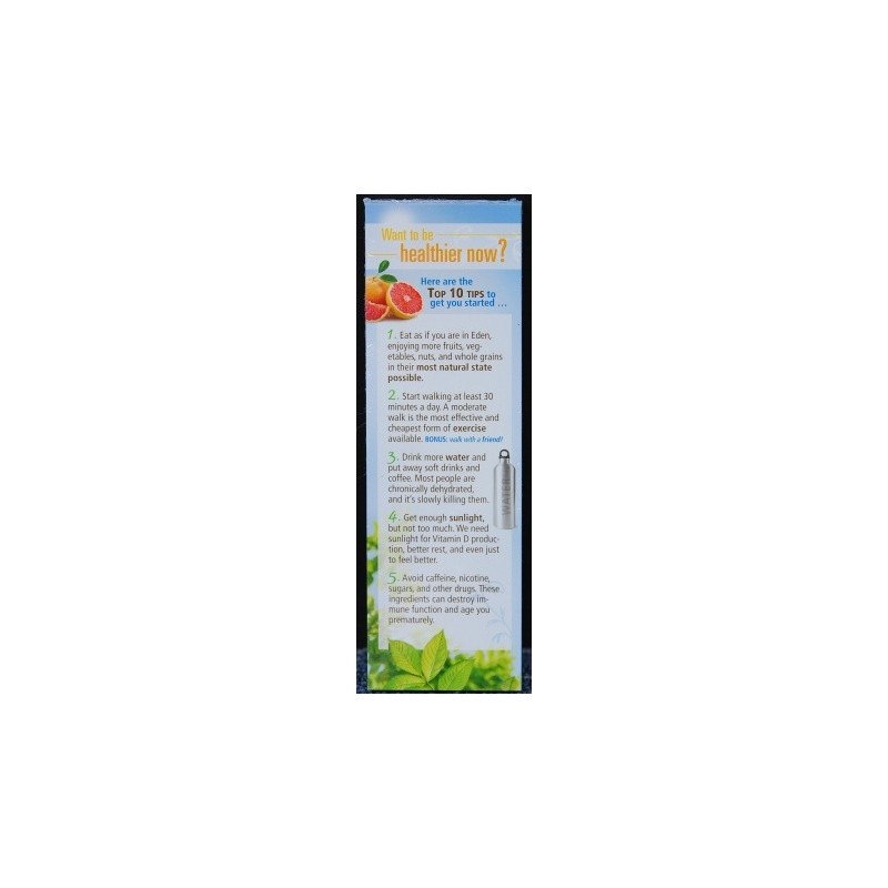 Want to be Healthier Now? Ten Tips Bookmarks