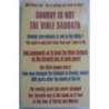 Sunday is Not the Bible Sabbath
