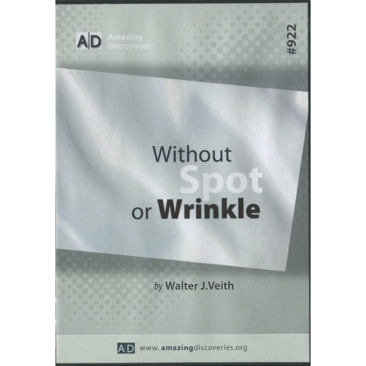 Without Spot or Wrinkle DVD