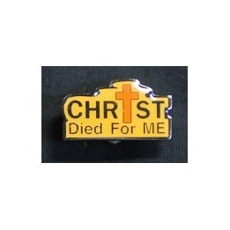 Christ Died For Me Badge