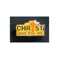 Christ Died For Me Badge