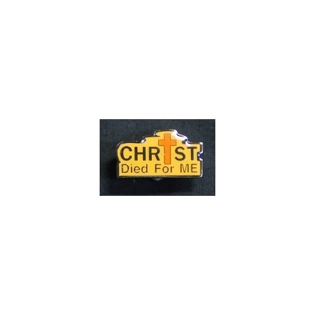 Christ Died For Me Badge