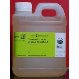 Organic Castor Oil - 1 Litre