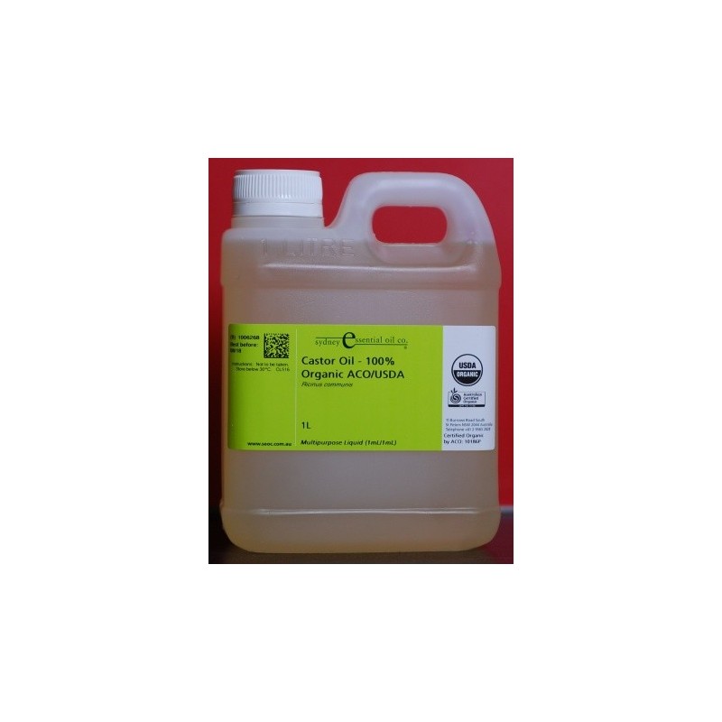 Organic Castor Oil - 1 Litre