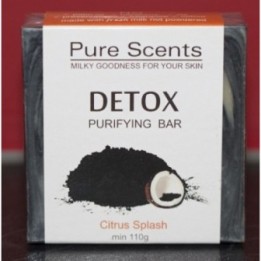 Handmade Charcoal Goat's Milk Soap - Citrus Infusion