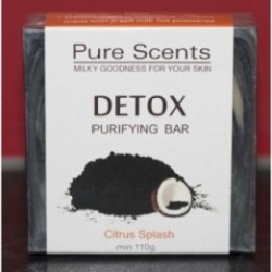 Handmade Charcoal Goat's Milk Soap - Citrus Infusion