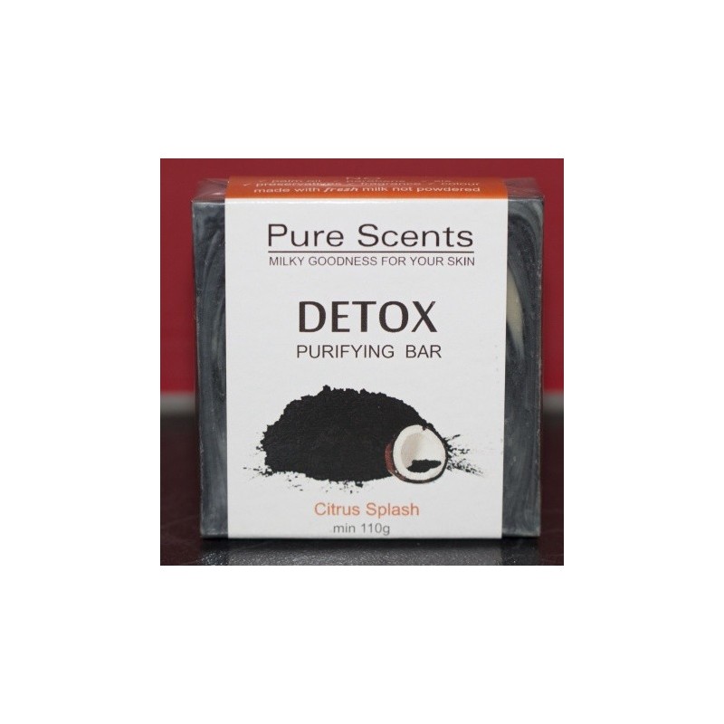 Handmade Charcoal Goat's Milk Soap - Citrus Infusion