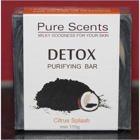 Handmade Charcoal Goat's Milk Soap - Citrus Infusion