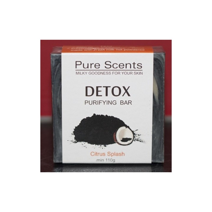 Handmade Charcoal Goat's Milk Soap - Citrus Infusion