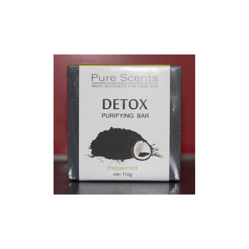 Handmade Charcoal Goat's Milk Soap - Peppermint