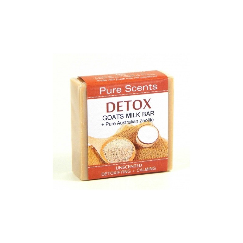 Detox Zeolite Goats Milk Soap - Unscented
