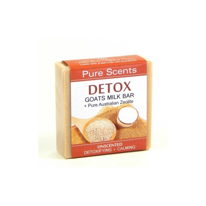 Detox Zeolite Goats Milk Soap - Unscented