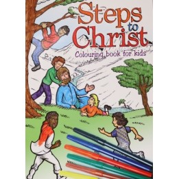 Steps to Christ Colouring book for Kids