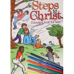 Steps to Christ Colouring book for Kids