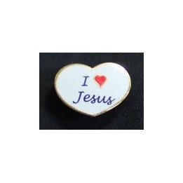 I Love Jesus Badge