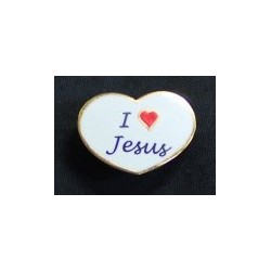 I Love Jesus Badge