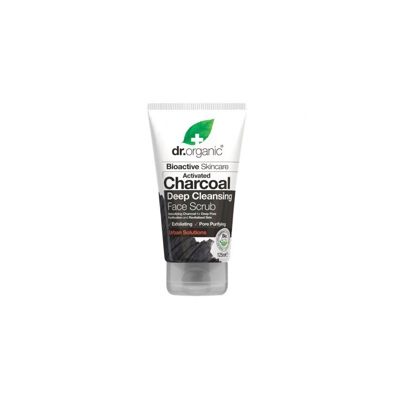 Dr Organic Charcoal Face Scrub 125ml