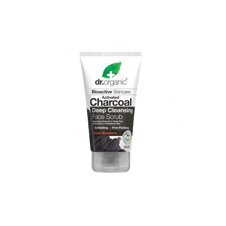 Dr Organic Charcoal Face Scrub 125ml