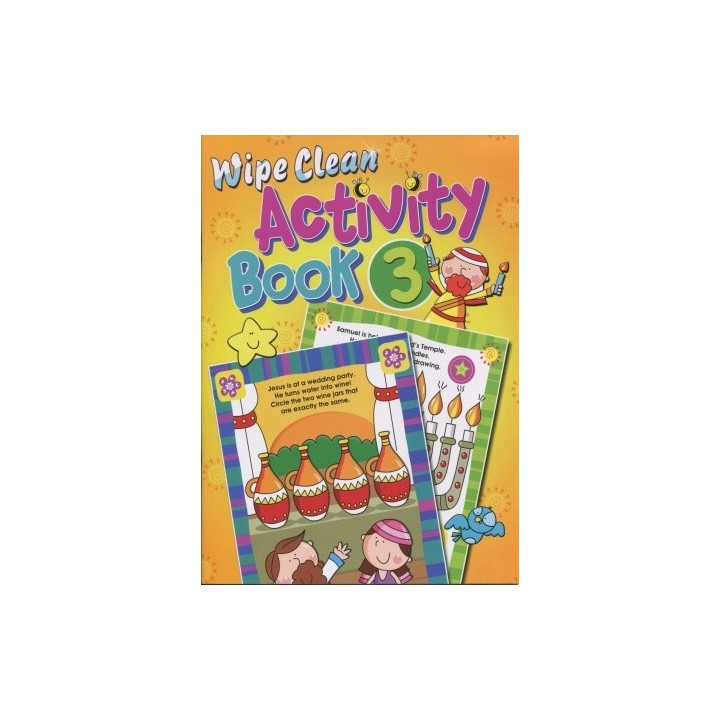 Wipe Clean Activity Book 3