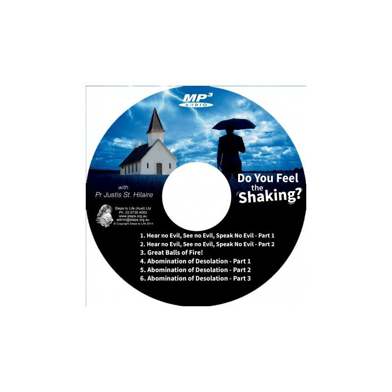 Do You Feel the Shaking? MP3 Audio CD