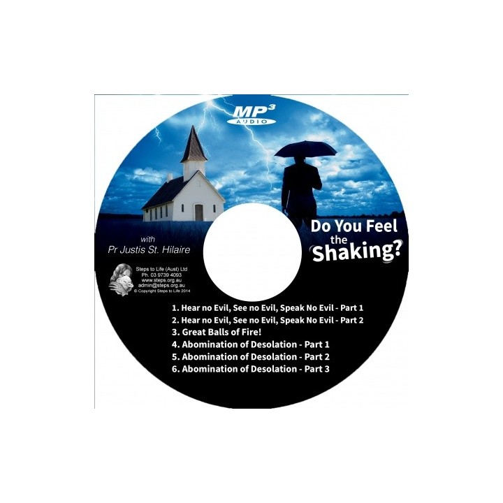 Do You Feel the Shaking? MP3 Audio CD