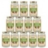 Bulk 12 x 1 Litre Cold Pressed  Organic Virgin Coconut Oil in Gl