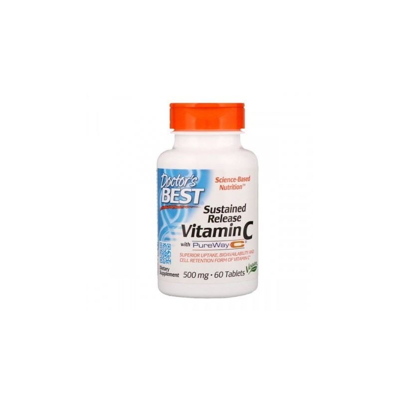Doctors Best Sustained Release Vitamin C with PureWay-C 60T