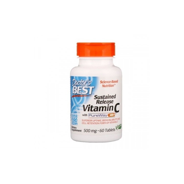 Doctors Best Sustained Release Vitamin C with PureWay-C 60T