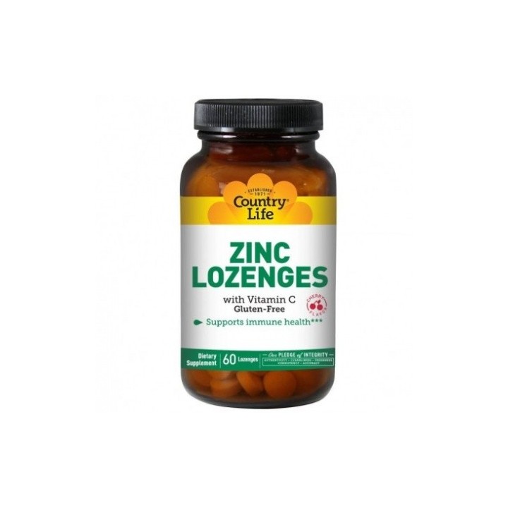 Country Life Zinc Lozenges with Vitamin C