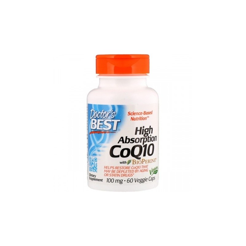 Doctors Best High Absorption CoQ10 with BioPerine 200mg 60C