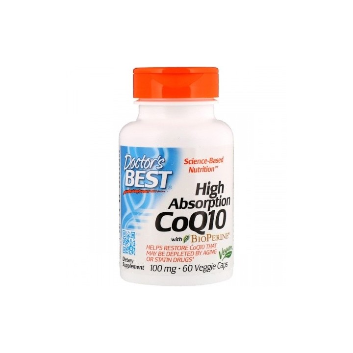 Doctors Best High Absorption CoQ10 with BioPerine 200mg 60C