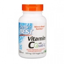Doctor's Best Vitamin C with Quali-C 500mg 120 Capsules