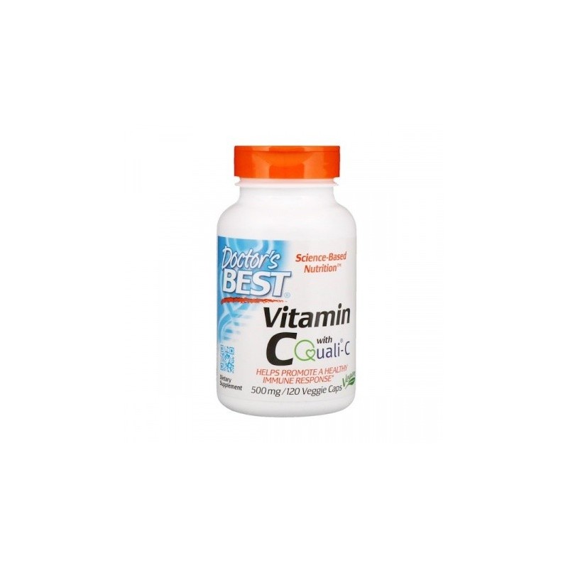 Doctor's Best Vitamin C with Quali-C 500mg 120 Capsules