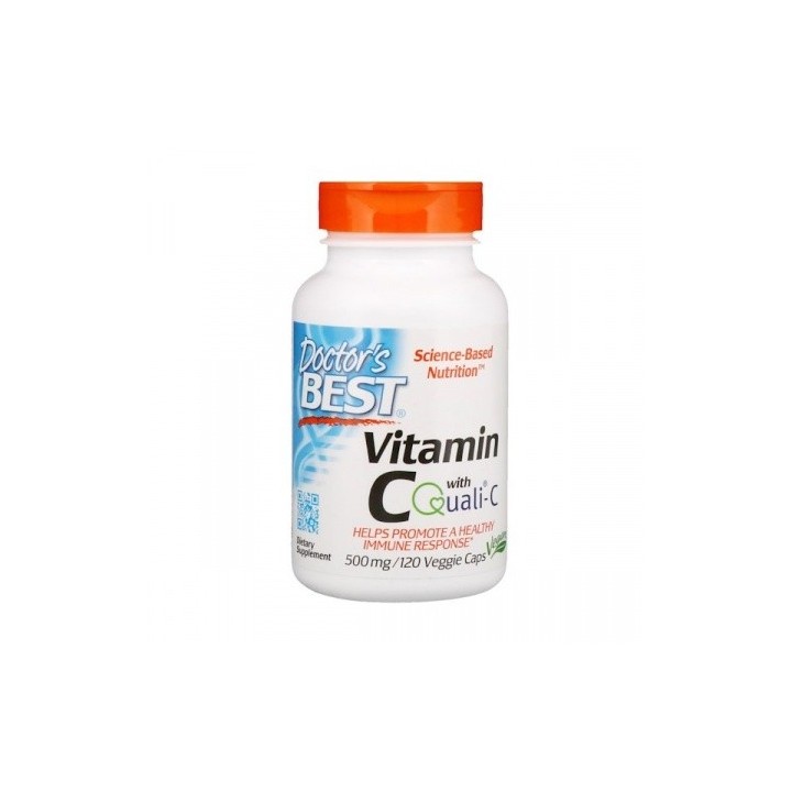 Doctor's Best Vitamin C with Quali-C 500mg 120 Capsules