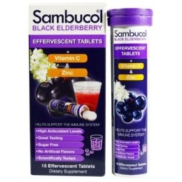 Sambucol Black Elderberry Syrup with Zinc & Vitamin C