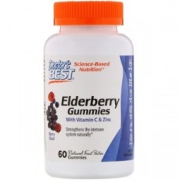 Elderberry Gummies with Vitamin C & Zinc Berry B (30)