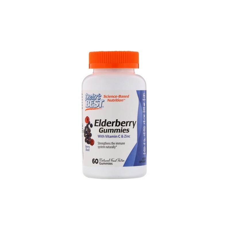 Elderberry Gummies with Vitamin C & Zinc Berry B (30)