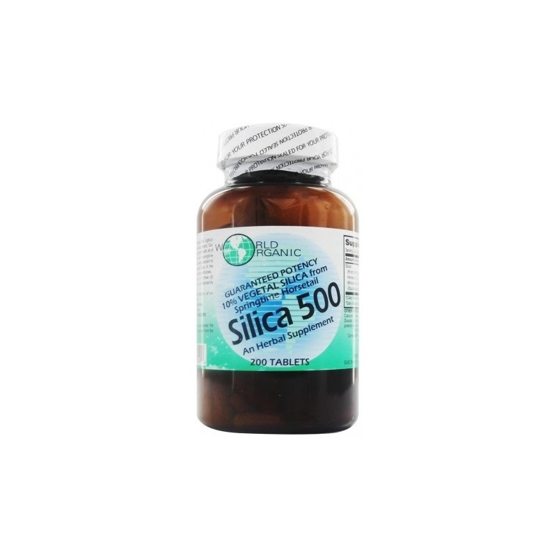 World Organic Silica 500 200 tablets