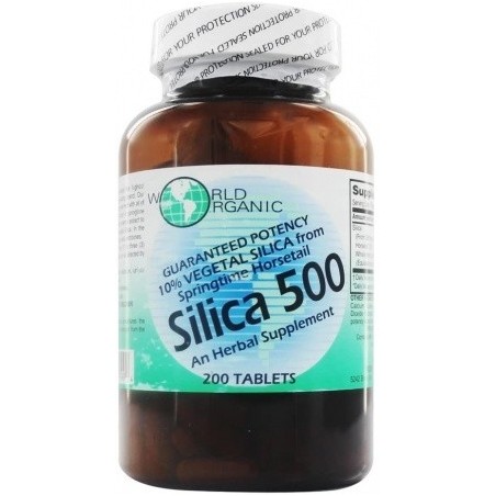 World Organic Silica 500 200 tablets