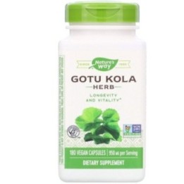Natures Way Gotu Jola Herb 950mg 180 capsules