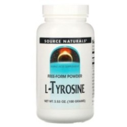 Source Naturals L-Tyrosine Powder 100gm (50% off until sold)