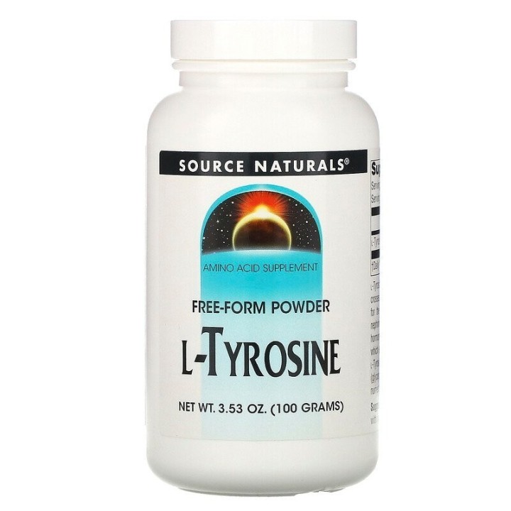 Source Naturals L-Tyrosine Powder 100gm (50% off until sold)