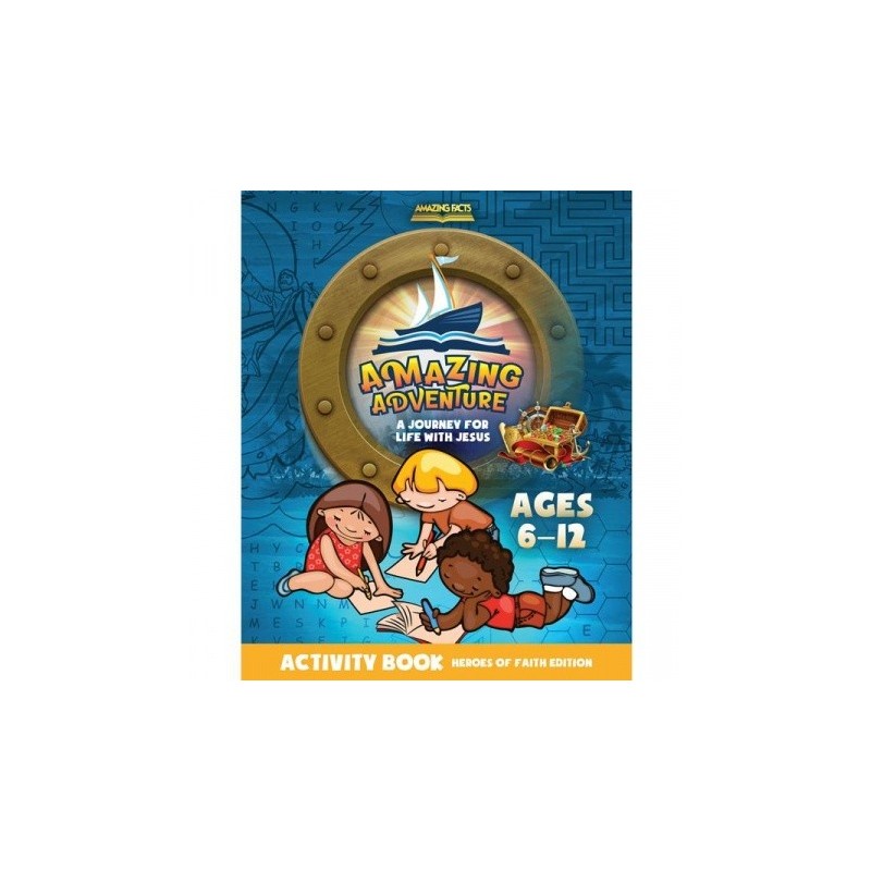 Amazing Adventures Activity Book: Heroes of Faith Edition