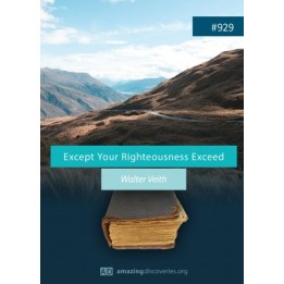 Except Your Righteousness Exceed